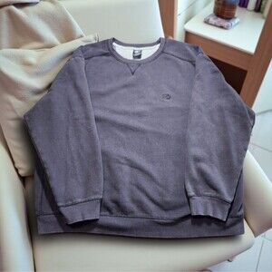 Vintage 90s Starter Blank Crewneck Sweatshirt XL Black Comfort Classic Unisex